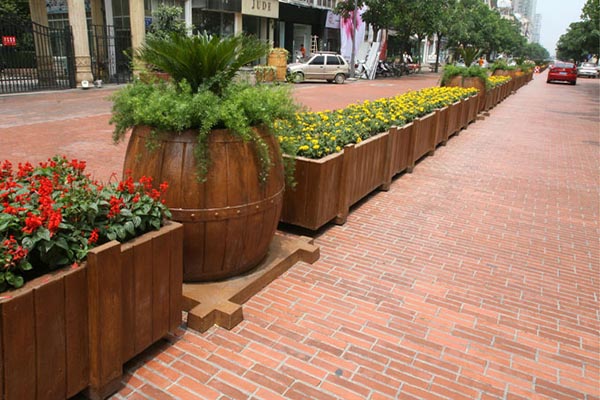  仿木（mù）花（huā）箱